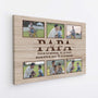 4457CFR2 toile personnalisee photo maman tu est le monde 4457ckt5a