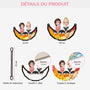 4495UFR3 attrape soleil vitrail personnalise meilleure amie 4495u5m0f
