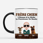 4501MFR2 mug personnalise papa chien version bois 4501m5k0c