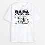 4502AFR1 t shirt personnalise papa lhomme le mythe la legende 4502a8qnb