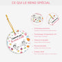 4504OFR4 effet dimpression 3d ornement ceramique personnalise meilleure amie jaimerais que tu habites juste a cote 4504okt5f