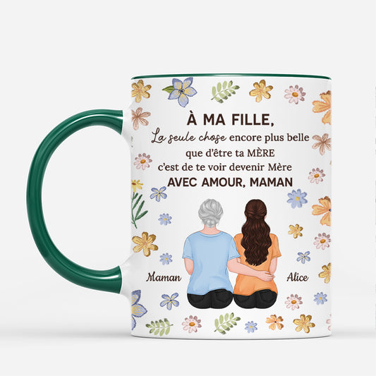 4513FR2 mug personnalise maman message damour pour fille 4513