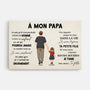 4515CFR1 toile personnalisee a mon papa soldat veteran 4515c6qnb