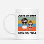 4533MFR1 mug personnalise juste un papa et son enfant cool 4533m5l8b