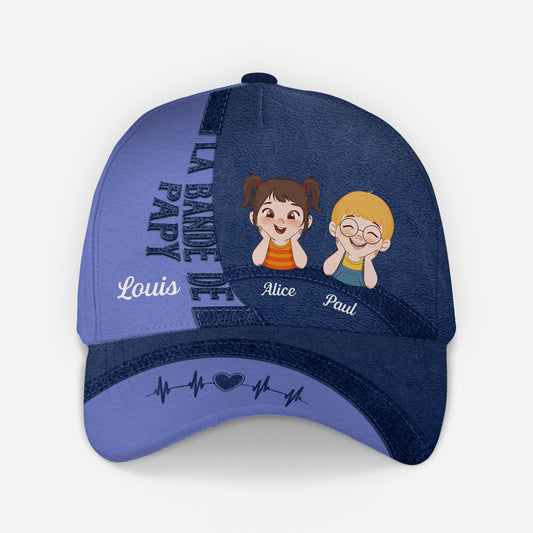 4535JFR2 casquette personnalisee la bande a papa 4535j8ltb