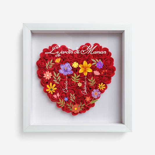 4541OFR1 boite a fleurs_ personnalise dessin le jardin de maman mamie 4541oslta