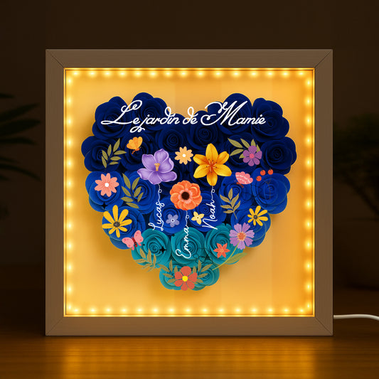 4541OFR2 boite a fleurs_ personnalise dessin le jardin de maman mamie 4541oslta