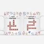 4542MFR1 mug personnalise dabord maman maintenant mamie floral avec mots croises 4542m3t5a