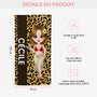 4563BFR3 serviette de plage personnalise femme sexy 4563bklta