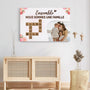 4567CFR3 toile famille personnalisee ensemble photo et mots croises 4567c5t5i
