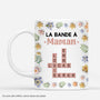 4572MFR1 effet dimpression 3d mug personnalise la bande a maman mots croises et fleurs 4572m8t5a
