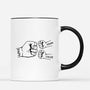 4580MFR3 mug personnalise pour papa le bonheur 4580m