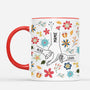4581MFR2 mug personnalise maman fleurs dessin crayon 4581m5m3a