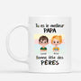 4586MFR1 mug fete des meres personnalise meilleur papa design cartoon 4586m5t0b