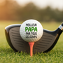 4589KFR3 balle de golf personnalisee meilleur papa par tous les coups photo 4589k8h5b