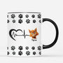 4598MFR3 effet dimpression 3d mug personnalise maman chat coeur version noir 4598m5q5d