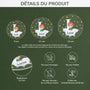 4606OFR3 ornement noel acrylique personnalise pour enfant linitiale de son prenom 4606okv0k
