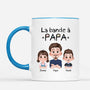 4607MFR2 mug personnalise la bande a maman design cartoon version crayon 4607m3q0a