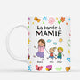 4610MFR1 mug personnalise la bande a maman papillons dessin crayon 4610mtm0a