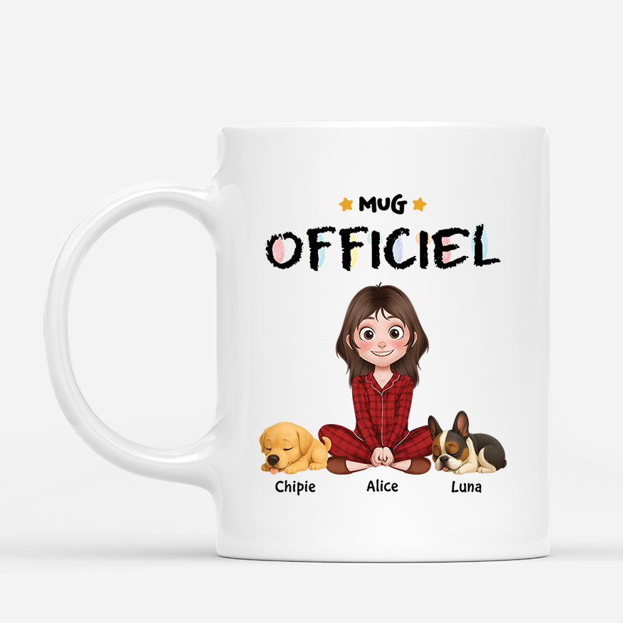 4618MFR1 mug personnalise chien mug officiel 4618m8t0c_6127a2d5 4735 49da a37e 84dc6e29d66f