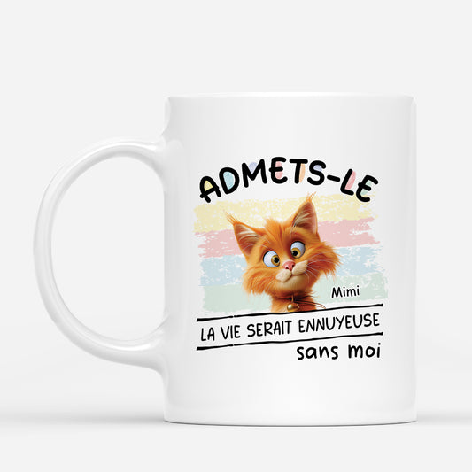 4624MFR1 mug personnalise avec chat admets le design cartoon colore 4624m8ynd
