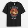 4628AFR1 t shirt personnalise papa coffre fort gourmand de papa ours 4628a5n3b