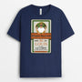 4634AFR2 t shirt personnalise le roi du barbecue design bouteille de vin 4634aklab