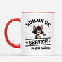 4639MFR2 effet dimpression 3d mug personnalise chat humain de service 4639m8imd