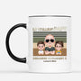 4644MFR2 mug personnalise meilleur papa militaire design cartoon 4644m5t0b