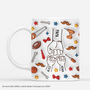 4651MFR1 effet dimpression 3d mug personnalise papa sportif 4651M5I5B