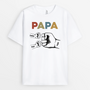 4677AFR1 T shirt Personnalise Papa Colore Avec Poings 4677AKH0B