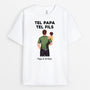 4686AFR1 t shirt personnalise tel pere tel enfant design simple 4686a5l5b