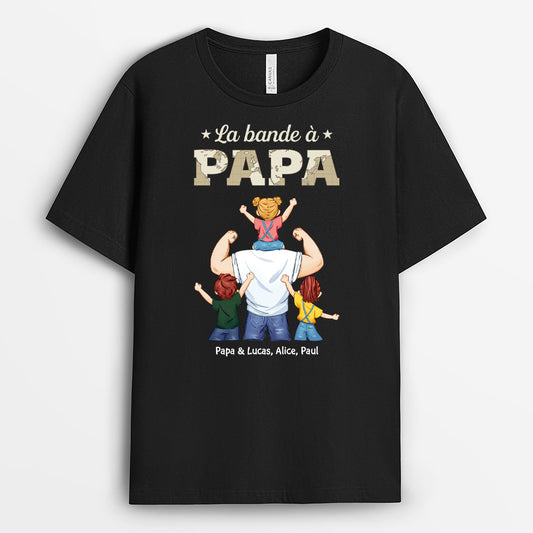 4693AFR1 t shirt personnalise la bande a papa muscle 4693a5t5b
