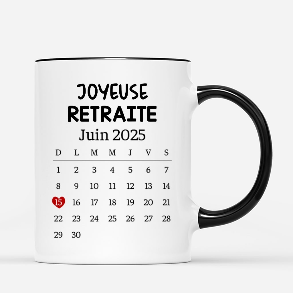 4699MFR3 mug personnalise pour femme joyeuse retraite avec calendrier 4699m6m5a