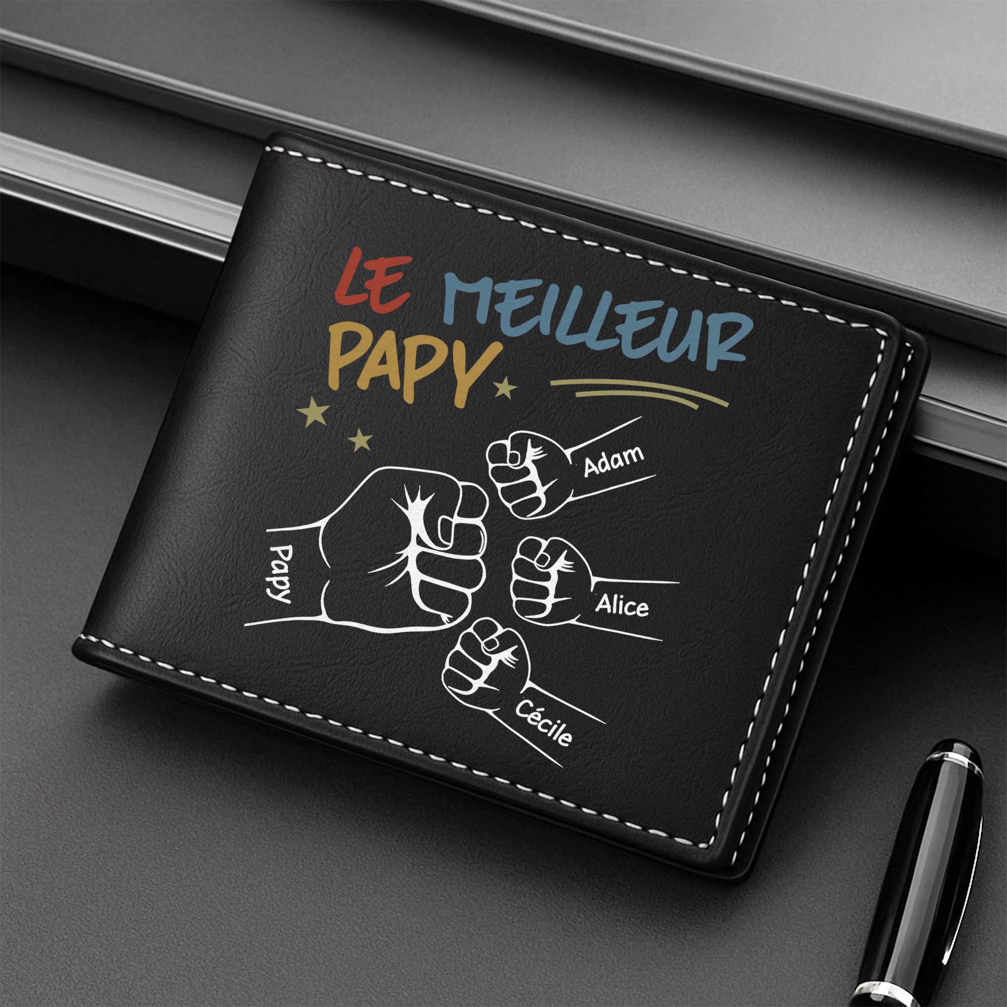 4712JFR2 portefeuille homme cuir personnalise_ design colore avec poings 4712j5q5b