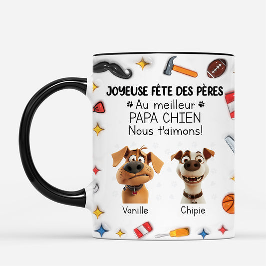 4720MFR2 effet dimpression 3d mug personnalise au meilleur papa chien bricoleur 4720mkt0c_2db6c204 c987 473e aa7a d22b1f240907