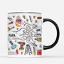 4724MFR3 effet dimpression 3d mug personnalise meilleur papa avec outils 4724m5h5b