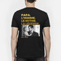 4742AFR2 t shirt personnalise papa avec photo l_homme