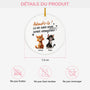 4756OFR3 ornement ceramique personnalise la vie sans chat serait ennuyeuse 4756okm5d