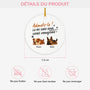 4756OFR3 ornement ceramique personnalise la vie sans chien serait ennuyeuse 4756okm5c