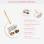 4756OFR4 ornement ceramique personnalise la vie sans chien serait ennuyeuse 4756okm5c
