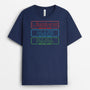 4760AFR2 t shirt personnalise homme legende mari papa papy version led 4760ak8nb