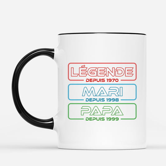 4760MFR2 mug personnalise homme legende mari papa papy version led 4760mk85b