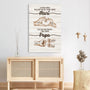4762CFR3 toile personnalisee papa la meilleure chose 4762c6lab
