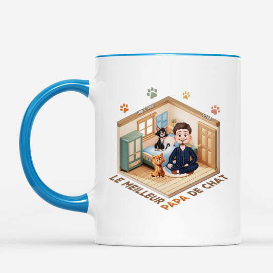 4775MFR2 mug pour amoureux des chats meilleure maman chat design chambre 4775m5m0d
