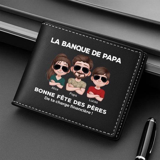 4779JFR2 portefeuille cuir personnalise homme la banque de papa 4779j8t0b