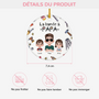 4785OFR3 effet dimpression 3d ornement ceramique personnalise la bande a papa 4785okt0b
