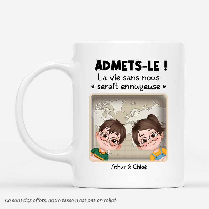 4809MFR1 effet dimpression 3d mug personnalise la vie ennuyeuse sans nous design cartoon avec carte 4809m5m0b_1e84da7b bf4e 44d3 b707 0395b2930357