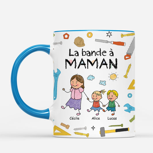 4810MFR2 mug personnalise papy ouvrier dessin crayon 4810mkm0b