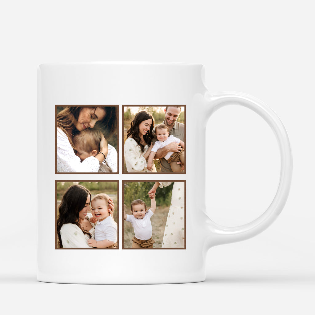 4817MFR3 mug personnalise papa a travers mes yeux photo et texte 4817m5qab